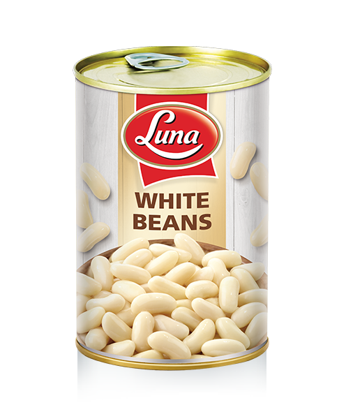 LUNA WHITE BEANS (24*380G) EOE (EXP) 18M